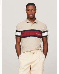 Tommy Hilfiger - Regular Fit Colorblock Logo Polo - Lyst