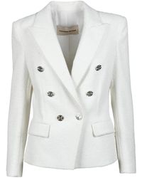Alexandre Vauthier - Double-Breasted Cotton Polyamide Jacket - Lyst