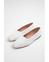 Gia Borghini - Etesia Leather Ballet Flat - Lyst