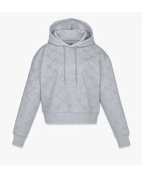 MCM - Crystal Monogram Ponte Hoodie - Lyst