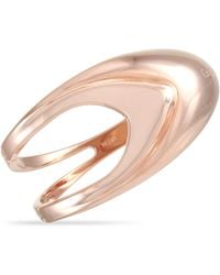 Calvin Klein Shade Re Gold Pvd Plated Stainless Steel Cled Bangle Bracelet - Pink