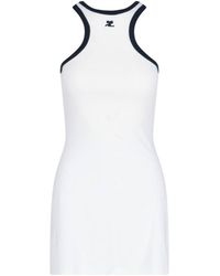Courreges - Racerback Mini Dress - Lyst