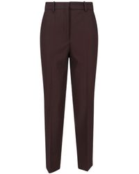 Incotex - Straight-Leg Trousers With Mid-Rise Elastic Waistband And Tailored Finish - Lyst