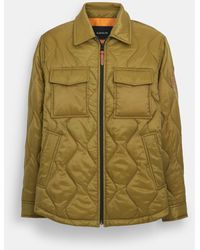 COACH - Lightweight Quilted Jacket - Lyst