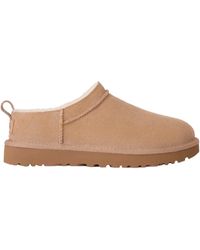 UGG - Low-Profile Classic Micro Suede Flats - Lyst