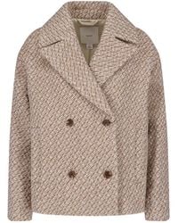Calvin Klein - Double-Breasted Wool-Blend Jacket - Lyst