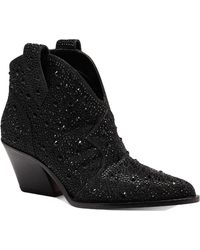 Jessica Simpson - Zadie 2 Rhinestone Pointed Toe Cowboy, Western Boots - Lyst