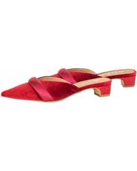 Matisse - Kellan Kitten Heel Slip On Pointed Toe Mules - Lyst
