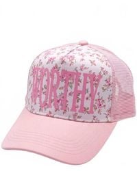 David & Young - Worthy Floral Trucker Hat - Lyst