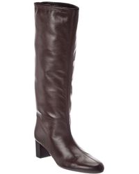 TOTEME - Leather Tall Boot - Lyst
