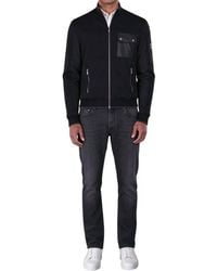 Moorer - Corbinick Stand-Collar Bomber Jacket - Lyst