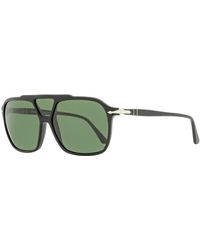 Persol - Navigator Sunglasses Po3223s 95/31 Black 59mm - Lyst