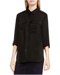 Vince Camuto - Jersey Lightweight Button-down Top - Lyst