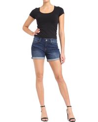 Mavi - Marla Mid-rise Mini Denim Shorts - Lyst