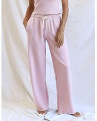 PERFECTWHITETEE - Hailey Structured Wide Leg Pant - Lyst