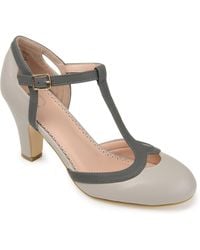 Journee Collection - Collection Olina Narrow Width Pump - Lyst