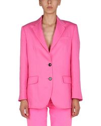MSGM - Singlebreasted Jacket - Lyst