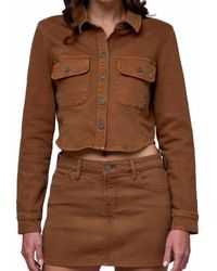 Hidden Jeans - Abbey Tapered Button Up Shirt - Lyst