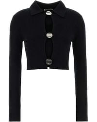 Jil Sander - Virgin Wool Polo Cardigan - Lyst