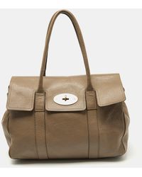 Mulberry - Leather Bayswater Satchel - Lyst