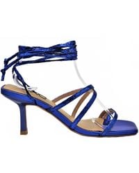 Exe' - Cindy 672 Low Heel Strap Sandal - Lyst