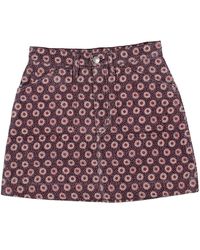 RE/DONE - Corduroy Short Mini Skirt - Lyst