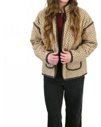 Doe And Rae - Floral Quilted Jacket - Lyst