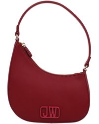 Jason Wu - Smooth Pu Shoulder Bag With Tonal 3D Logo - Lyst