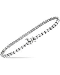 Tiffany & Co. - Victoria Platinum 3.08ct Diamond Tennis Bracelet Ti17-041924 - Lyst