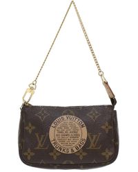 Louis Vuitton - Pochette Accessoire Canvas Clutch Bag (pre-owned) - Lyst