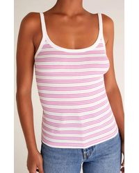 Z Supply - Casa Stripe Rib Tank - Lyst