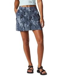Mountain Hardwear - Dynama Skirt Skort Slate Activewear Ups379 - Lyst