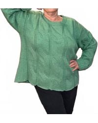 Davi & Dani - Round Neck Sweater - Lyst