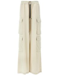 Rick Owens - Wide-Leg Cargobelas Pants With Adjustable Drawstring Waist - Lyst