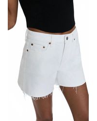 Pistola - Kennedy Relaxed Mid Rise Cut Off Short - Lyst