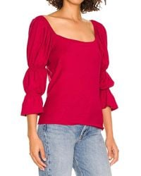 Nation Ltd - Puff Sleeve Top - Lyst