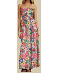 One And Only Collective - Livy Floral Maxi Dress - Lyst