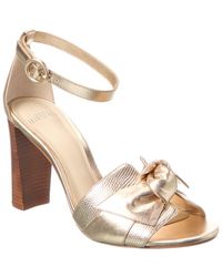 Alexandre Birman - Maxi Clarita Block 90 Leather Sandal - Lyst