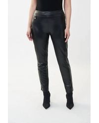Joseph Ribkoff - Faux Leather Lds Slimming Pant - Lyst