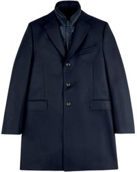 Fay - Tailored Inner Down Jacket Three-Button Coat - Lyst