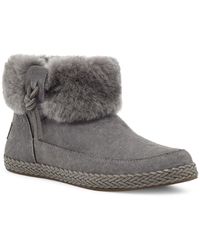 UGG - Elowen Suede Shearling Winter Boots - Lyst