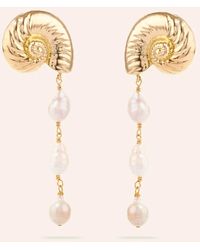 Mignonne Gavigan - Concha Shell Drop Earring - Lyst