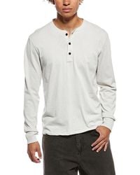 Rag & Bone - Classic Sb Jersey Henley - Lyst