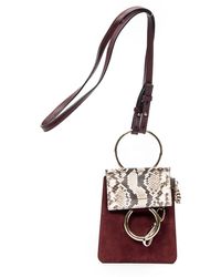 Chloé Faye Small Suede Leather Bracelet Bag, $890, Nordstrom