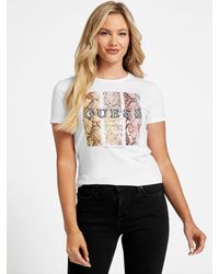 Guess Factory - Eco Wenda Tee - Lyst