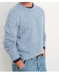 Alex Mill - Pilly Cable Crewneck - Lyst