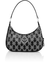 Philipp Plein - Shoulder Bag Monogram Strass - Lyst