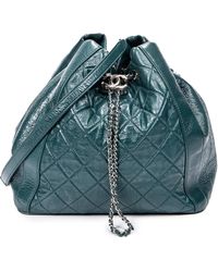 Chanel - Drawstring Bucket Bag - Lyst