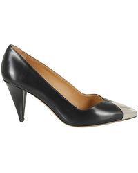 Isabel Marant - Palda Pumps With Metallic Toe Cap - Lyst