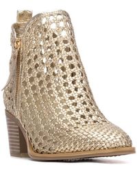 Xti - Microfiber Casual Ankle Boots - Lyst
